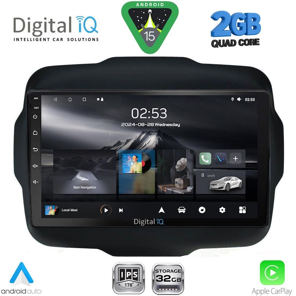 DIGITAL IQ RSD 1290_CPA (9inc) MULTIMEDIA TABLET for JEEP RENEGADE mod. 2014-2025 DIGITAL IQ RSD 1290_CPA (9inc) MULTIMEDIA TABLET for JEEP RENEGADE mod. 2014-2025