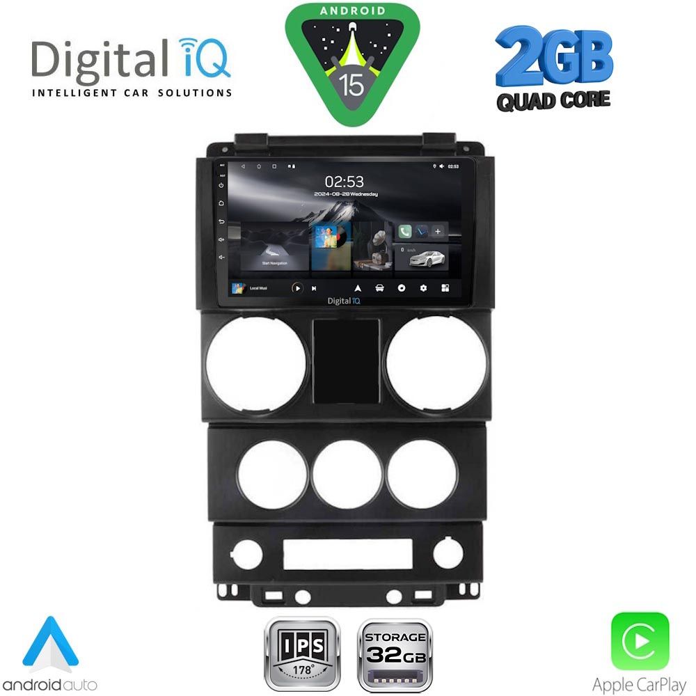 DIGITAL IQ RSD 1292_CPA (9inc) MULTIMEDIA TABLET for JEEP WRANGLER mod. 2006-2011 DIGITAL IQ RSD 1292_CPA (9inc) MULTIMEDIA TABLET for JEEP WRANGLER mod. 2006-2011