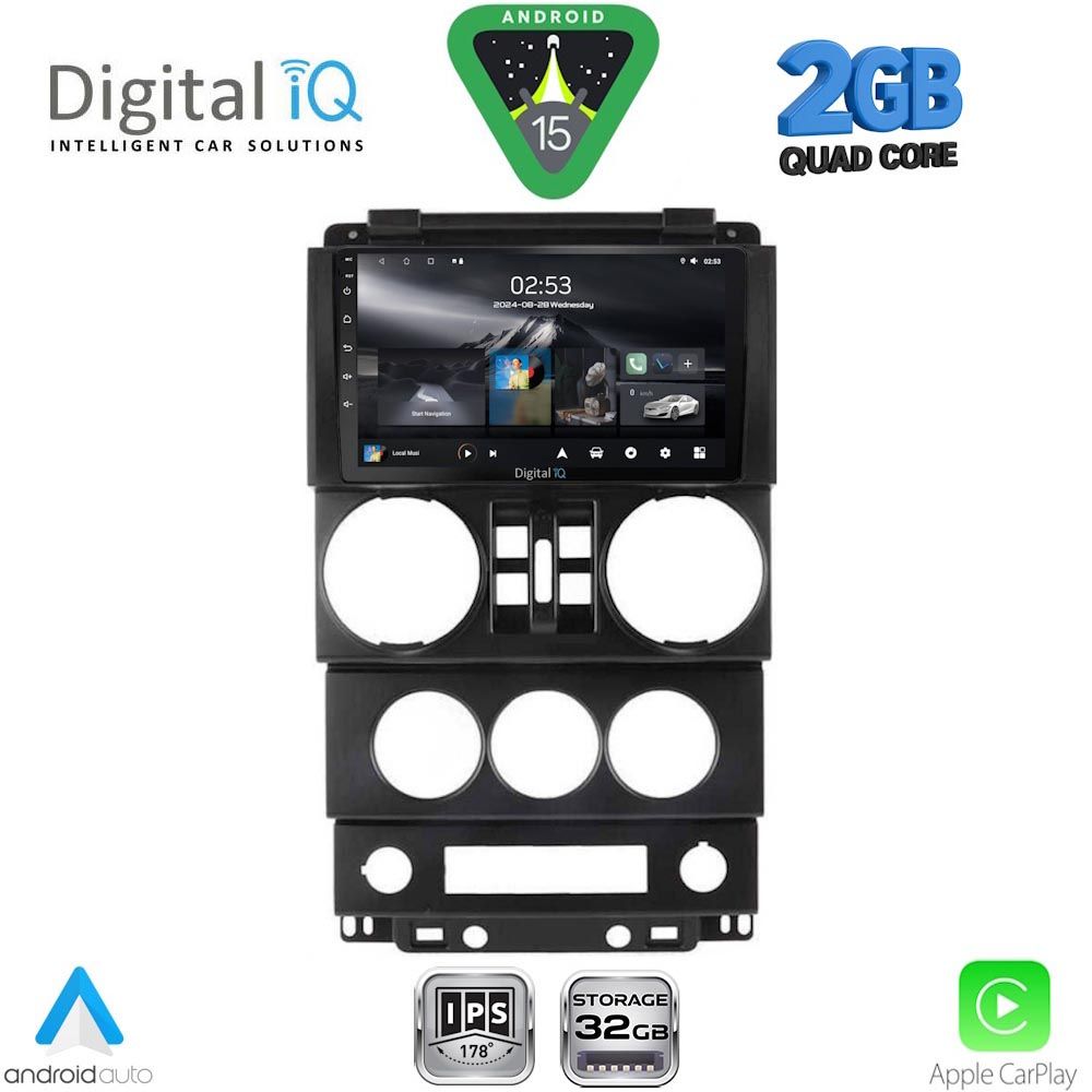 DIGITAL IQ RSD 1294_CPA (9inc) MULTIMEDIA TABLET for JEEP WRANGLER mod. 2006-2011 DIGITAL IQ RSD 1294_CPA (9inc) MULTIMEDIA TABLET for JEEP WRANGLER mod. 2006-2011