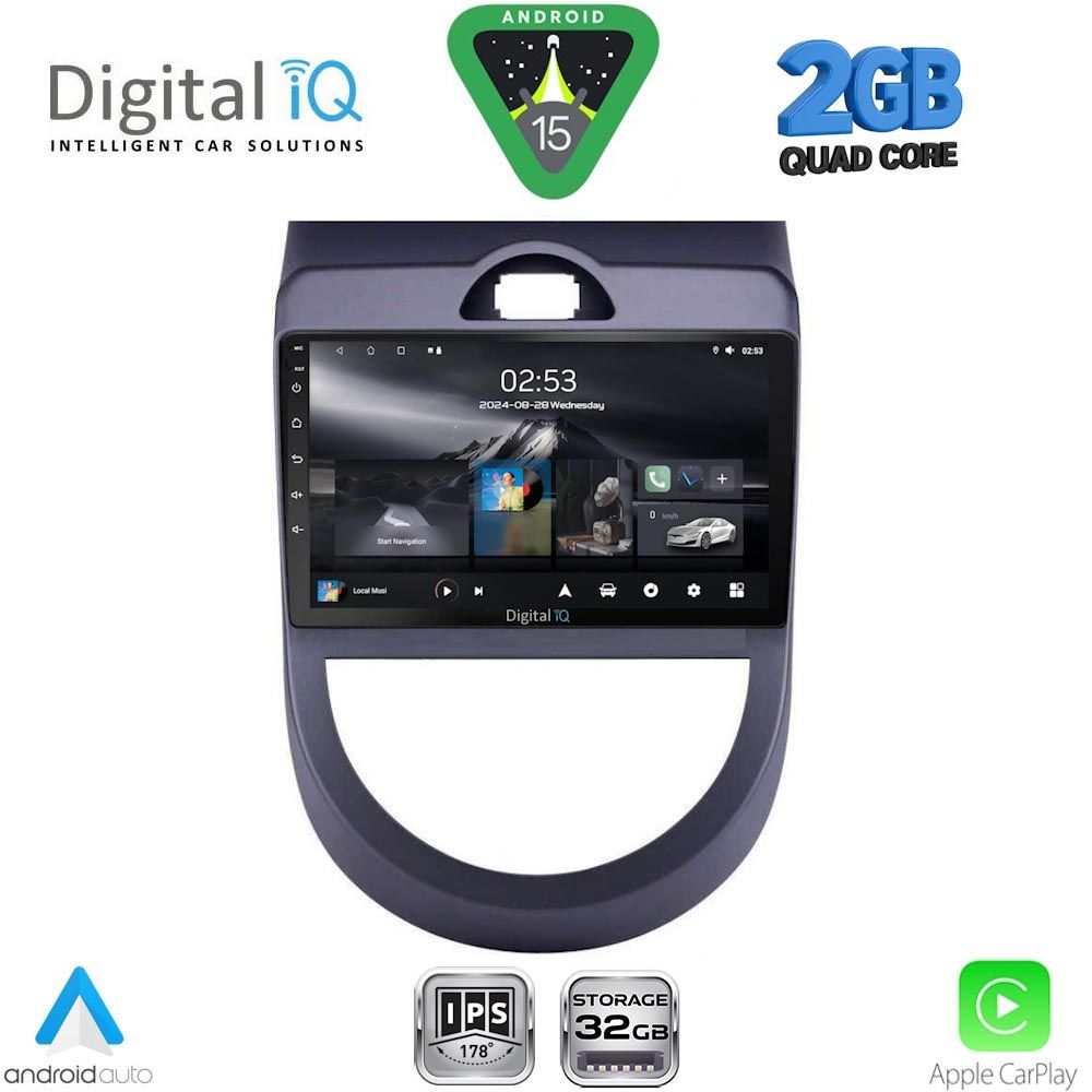DIGITAL IQ RSD 1320_CPA (9inc) MULTIMEDIA TABLET for KIA SOUL mod. 2008-2013 DIGITAL IQ RSD 1320_CPA (9inc) MULTIMEDIA TABLET for KIA SOUL mod. 2008-2013