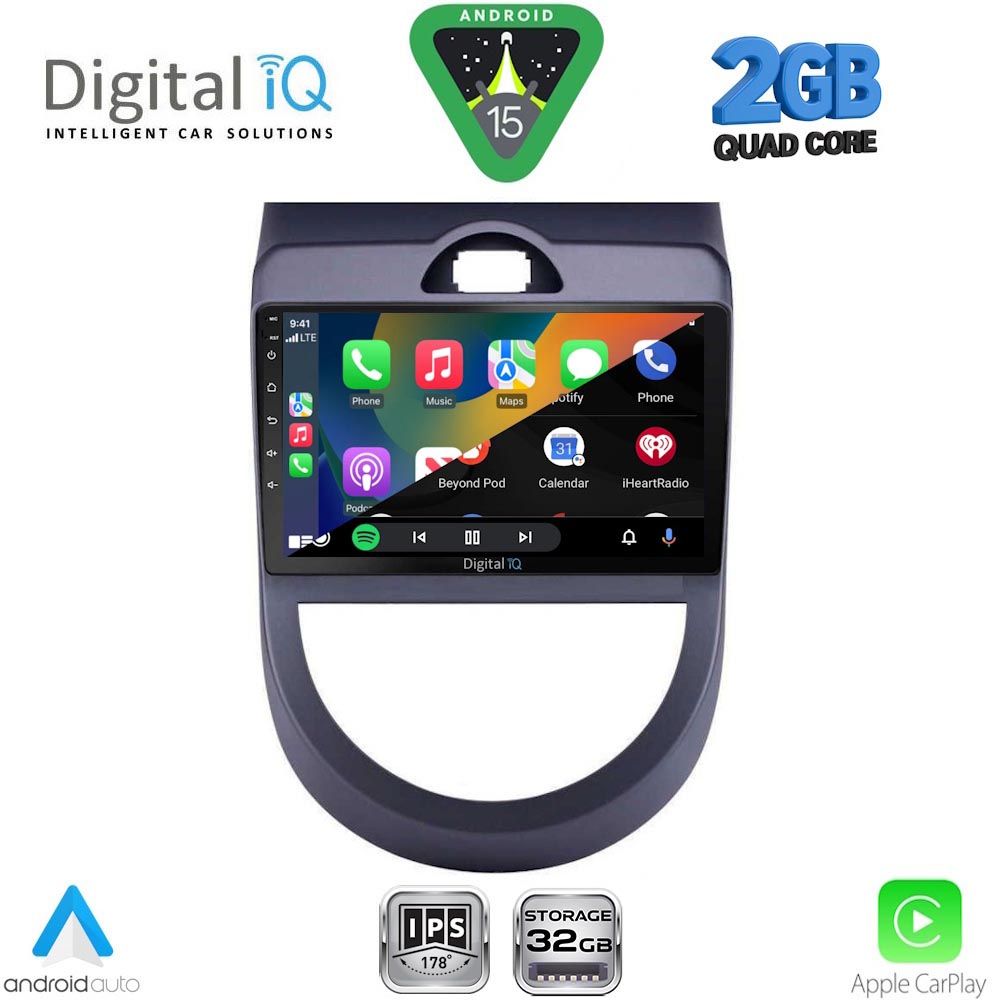 DIGITAL IQ RSD 1320_CPA (9inc) MULTIMEDIA TABLET for KIA SOUL mod. 2008-2013 DIGITAL IQ RSD 1320_CPA (9inc) MULTIMEDIA TABLET for KIA SOUL mod. 2008-2013