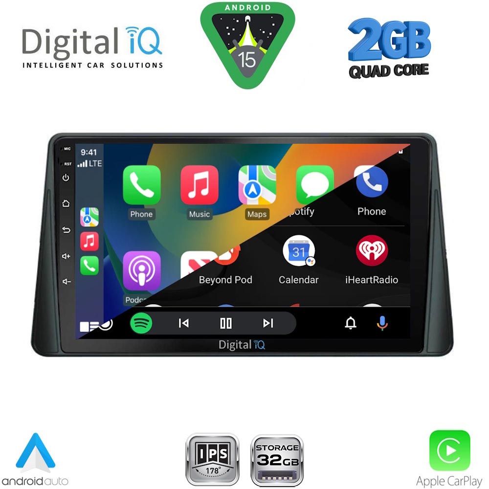 DIGITAL IQ RSD 1158_CPA (9inc) MULTIMEDIA TABLET for FORD FOCUS mod. 2019-2025 DIGITAL IQ RSD 1158_CPA (9inc) MULTIMEDIA TABLET for FORD FOCUS mod. 2019-2025