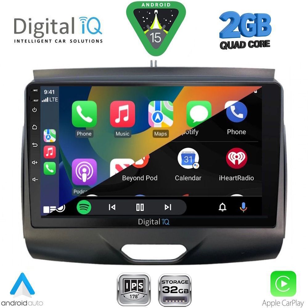 DIGITAL IQ RSD 1172B_CPA (9inc) MULTIMEDIA TABLET for FORD RANGER mod. 2015-2018 DIGITAL IQ RSD 1172B_CPA (9inc) MULTIMEDIA TABLET for FORD RANGER mod. 2015-2018