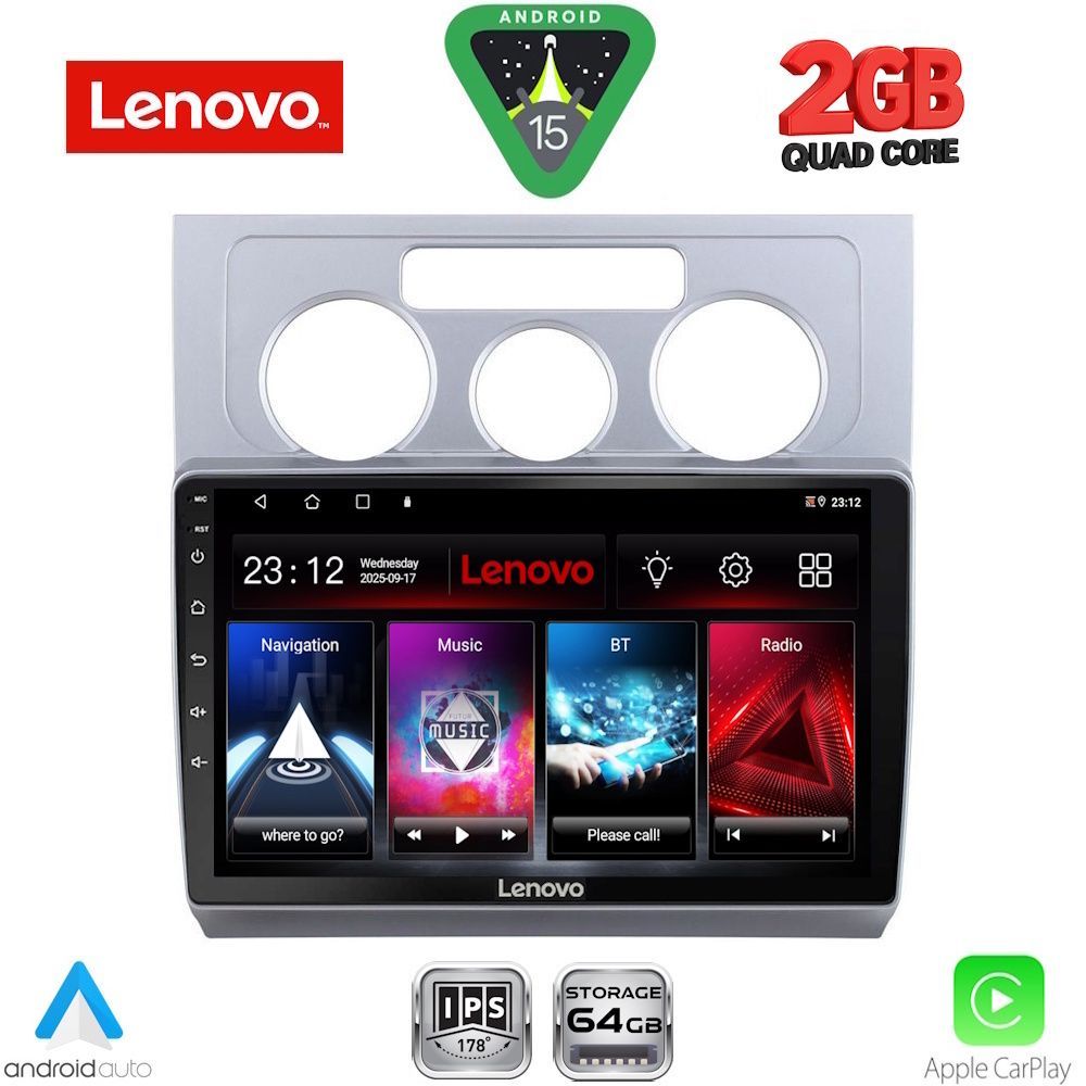 LENOVO LVD 2767_CPA A/C (10inc) MULTIMEDIA TABLET for VW TOURAN mod. 2003-2010 LENOVO LVD 2767_CPA A/C (10inc) MULTIMEDIA TABLET for VW TOURAN mod. 2003-2010