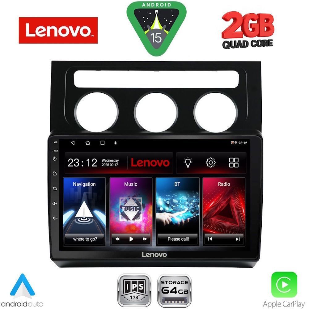LENOVO LVD 2767_CPA CLIMA (10inc) MULTIMEDIA TABLET for VW TOURAN mod. 2003-2010 LENOVO LVD 2767_CPA CLIMA (10inc) MULTIMEDIA TABLET for VW TOURAN mod. 2003-2010