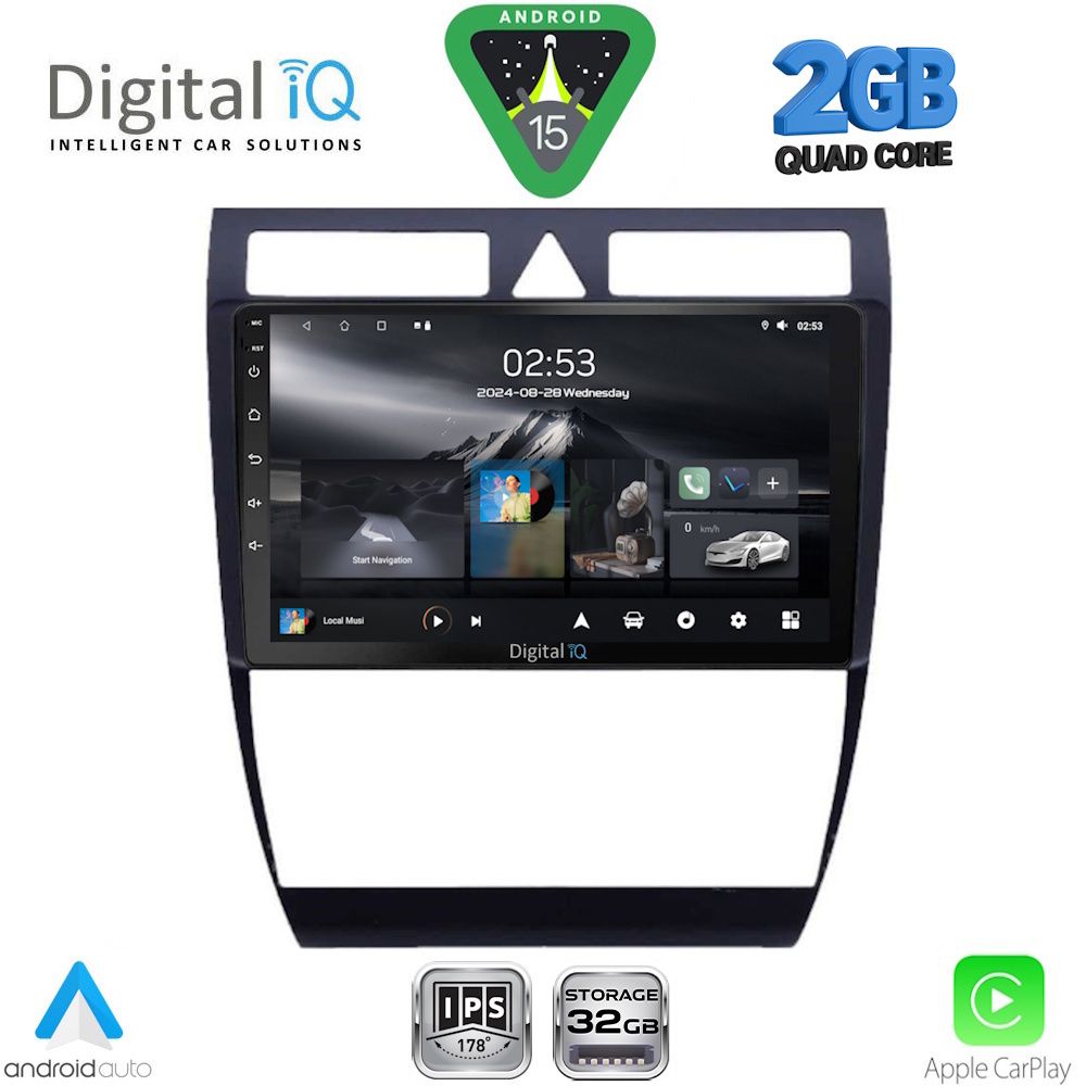 DIGITAL IQ RSD 1006_CPA (9inc) MULTIMEDIA TABLET for AUDI A6 mod. 1998-2005 DIGITAL IQ RSD 1006_CPA (9inc) MULTIMEDIA TABLET for AUDI A6 mod. 1998-2005