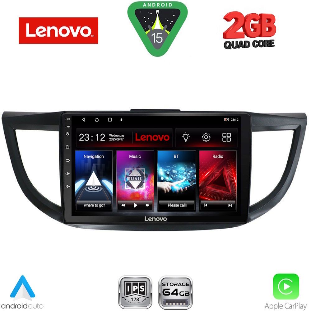 LENOVO LVD 2198_CPA (10inc) MULTIMEDIA TABLET for HONDA CRV mod. 2013-2017 LENOVO LVD 2198_CPA (10inc) MULTIMEDIA TABLET for HONDA CRV mod. 2013-2017