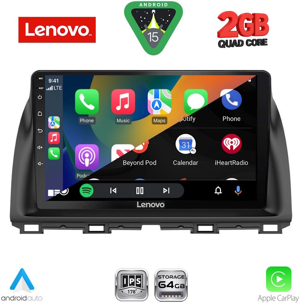 LENOVO LVD 2380_CPA (10inc) MULTIMEDIA TABLET for MAZDA CX5 mod. 2013-2017 LENOVO LVD 2380_CPA (10inc) MULTIMEDIA TABLET for MAZDA CX5 mod. 2013-2017