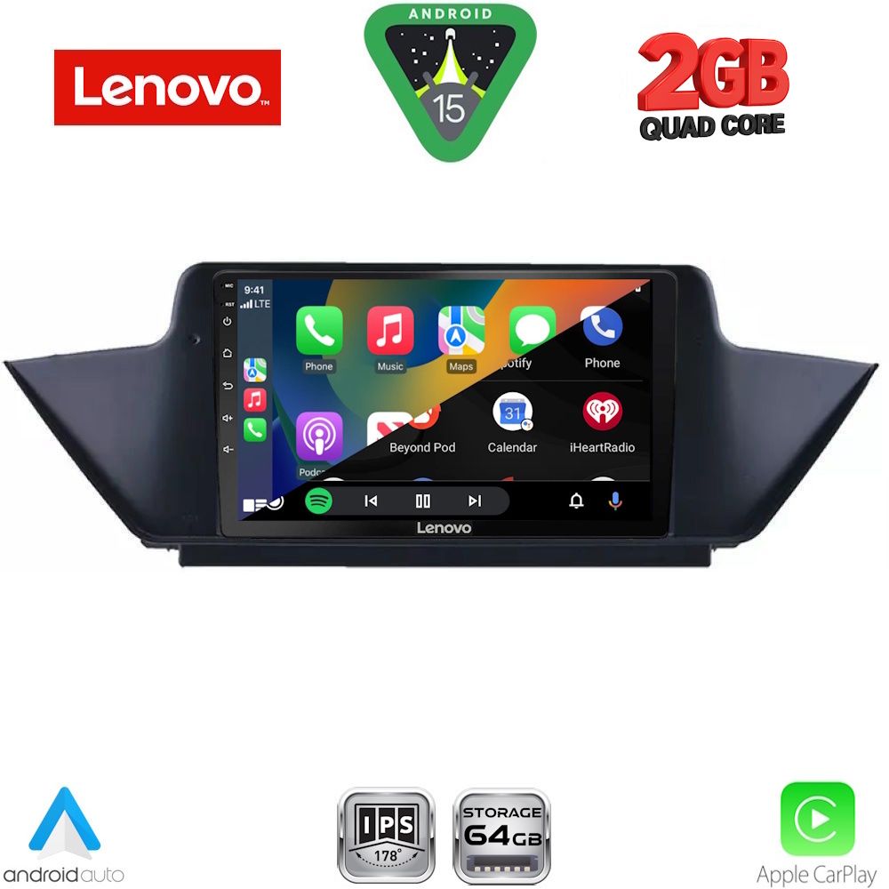 LENOVO LVD 2056_CPA (10inc) MULTIMEDIA TABLET for BMW X1 mod. 2009-2015 LENOVO LVD 2056_CPA (10inc) MULTIMEDIA TABLET for BMW X1 mod. 2009-2015