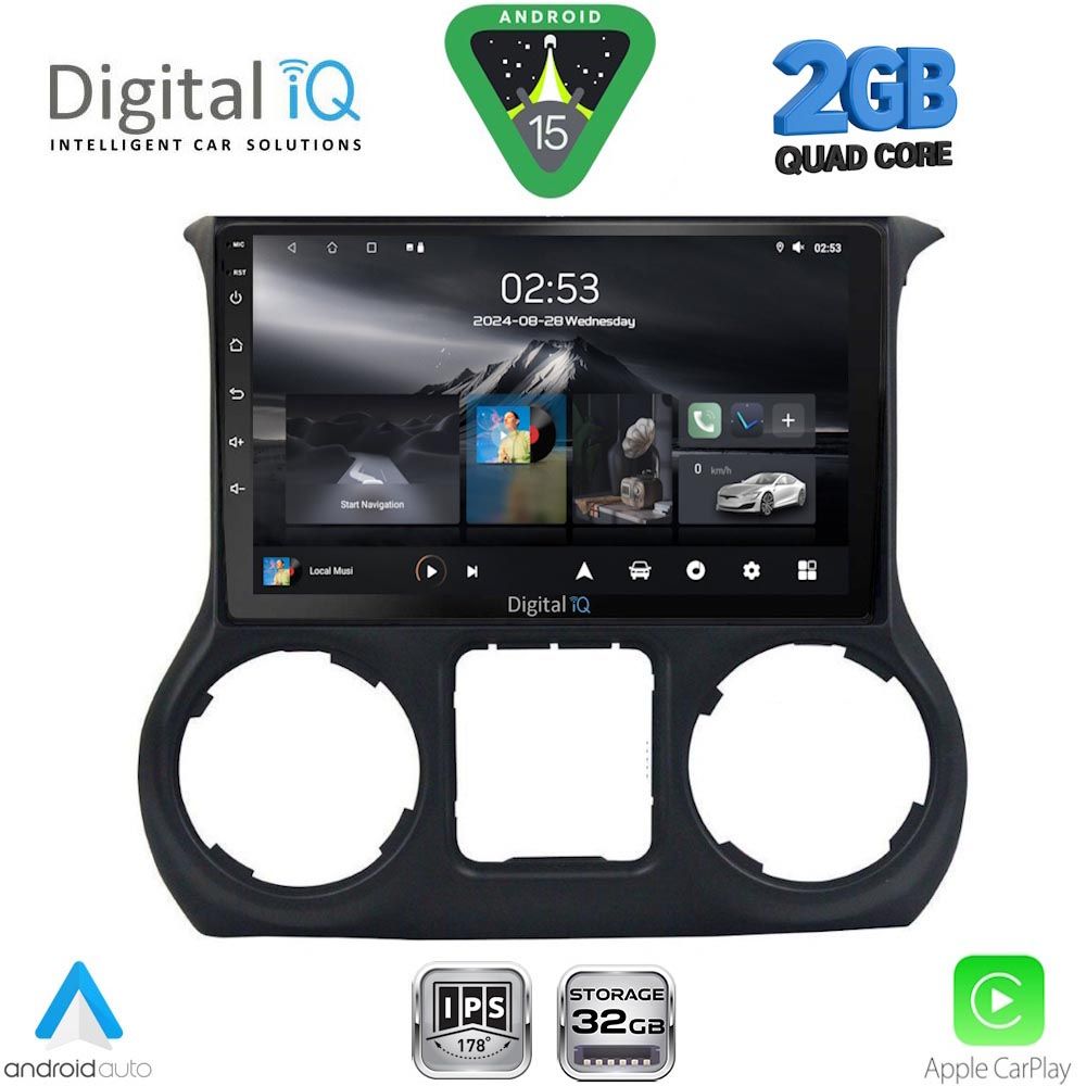 DIGITAL IQ RSD 1296_CPA (10inc) MULTIMEDIA TABLET for JEEP WRANGLER mod. 2014-2017 DIGITAL IQ RSD 1296_CPA (10inc) MULTIMEDIA TABLET for JEEP WRANGLER mod. 2014-2017