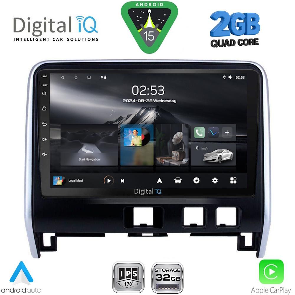 DIGITAL IQ RSD 1471_CPA (10inc) MULTIMEDIA TABLET for NISSAN SERENA mod. 2016-2026 DIGITAL IQ RSD 1471_CPA (10inc) MULTIMEDIA TABLET for NISSAN SERENA mod. 2016-2026