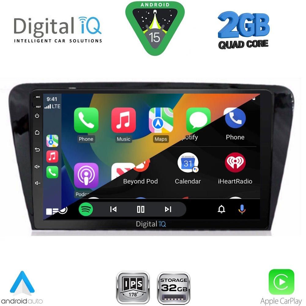 DIGITAL IQ RSD 1597_CPA (10inc) MULTIMEDIA TABLET for SKODA OCTAVIA 7 mod. 2013-2021 DIGITAL IQ RSD 1597_CPA (10inc) MULTIMEDIA TABLET for SKODA OCTAVIA 7 mod. 2013-2021