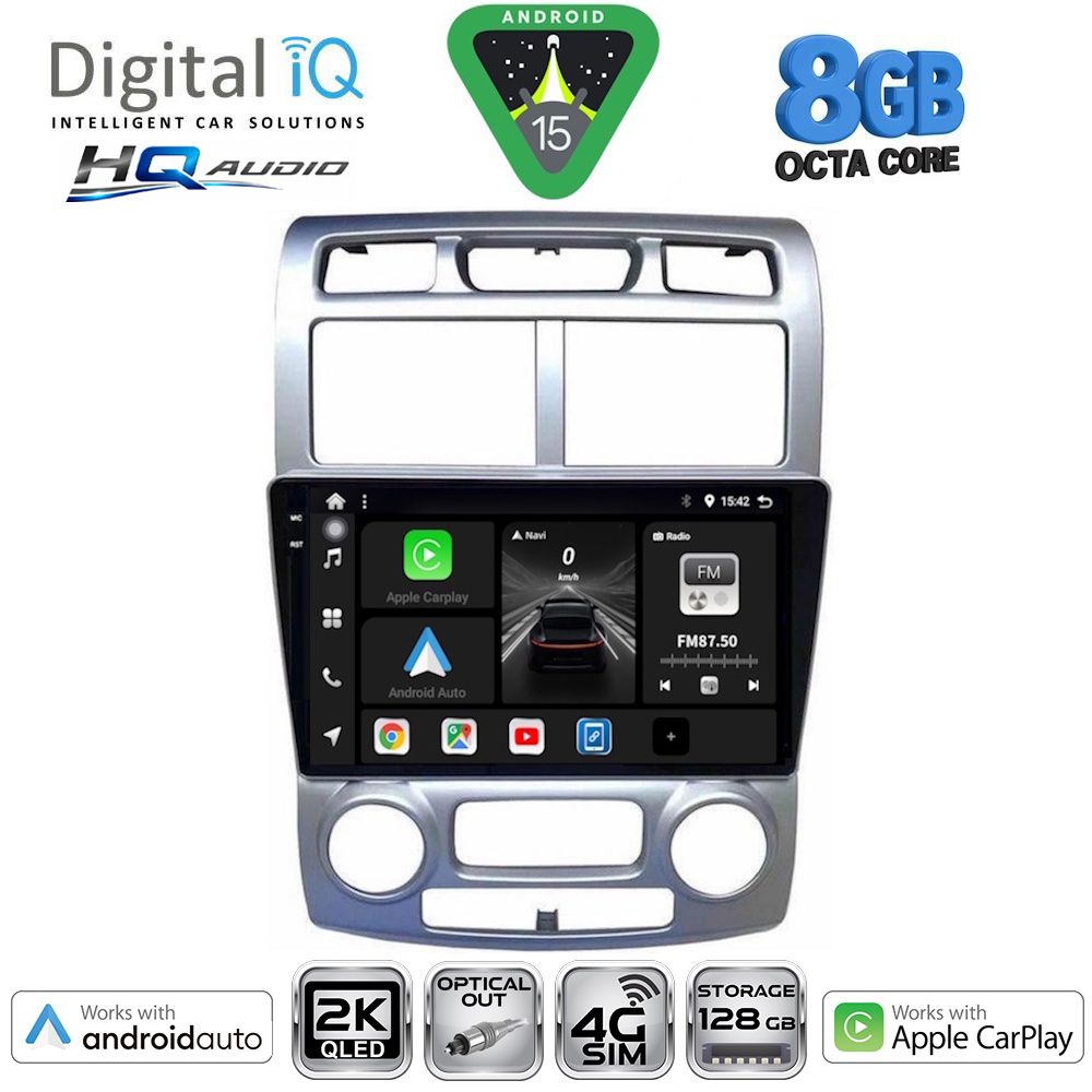 DIGITAL IQ BXK 20324SL_CPAA (CLIMA) (9inc) MULTIMEDIA TABLET for KIA SPORTAGE mod. 2004-2010 DIGITAL IQ BXK 20324SL_CPAA (CLIMA) (9inc) MULTIMEDIA TABLET for KIA SPORTAGE mod. 2004-2010
