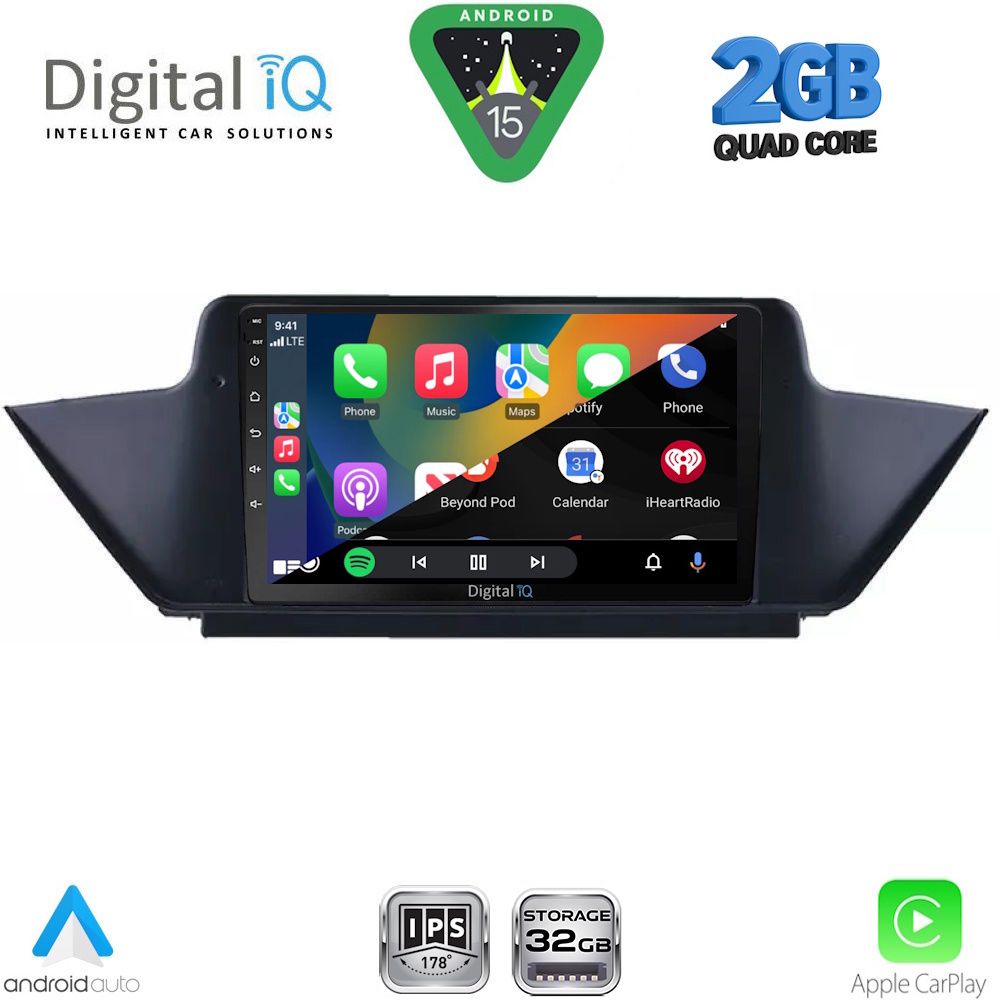 DIGITAL IQ RSD 1056_CPA (10inc) MULTIMEDIA TABLET for BMW X1 mod. 2009-2015 DIGITAL IQ RSD 1056_CPA (10inc) MULTIMEDIA TABLET for BMW X1 mod. 2009-2015