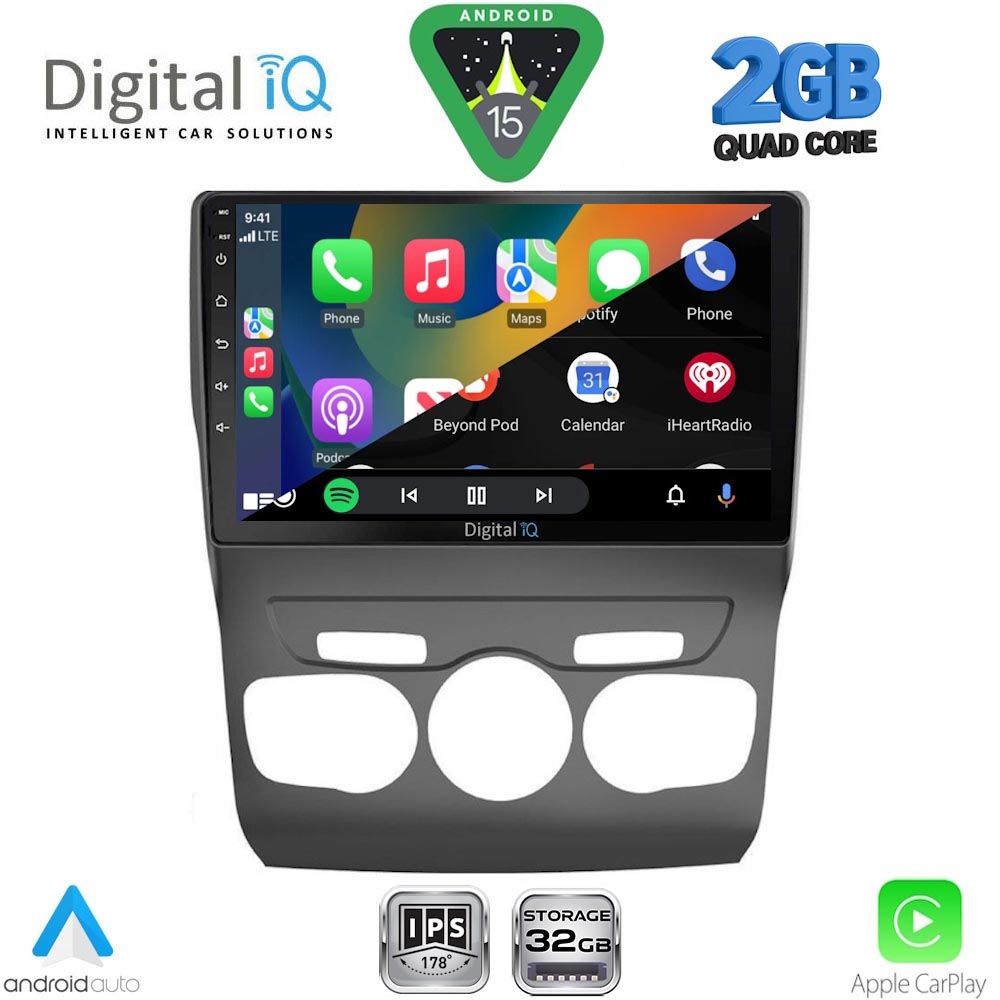 DIGITAL IQ RSD 1085_CPA (10inc) MULTIMEDIA TABLET for CITROEN C4 -DS4 mod. 2011-2018 DIGITAL IQ RSD 1085_CPA (10inc) MULTIMEDIA TABLET for CITROEN C4 -DS4 mod. 2011-2018