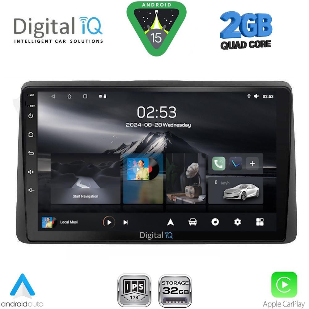 DIGITAL IQ RSD 1104_CPA (10inc) MULTIMEDIA TABLET for DACIA DUSTER mod. 2019-2026 DIGITAL IQ RSD 1104_CPA (10inc) MULTIMEDIA TABLET for DACIA DUSTER mod. 2019-2026