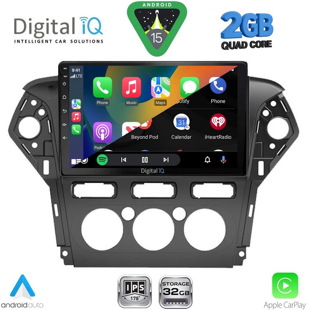 DIGITAL IQ RSD 1163_CPA A/C (10inc) MULTIMEDIA TABLET for FORD MONDEO mod. 2011-2013 DIGITAL IQ RSD 1163_CPA A/C (10inc) MULTIMEDIA TABLET for FORD MONDEO mod. 2011-2013