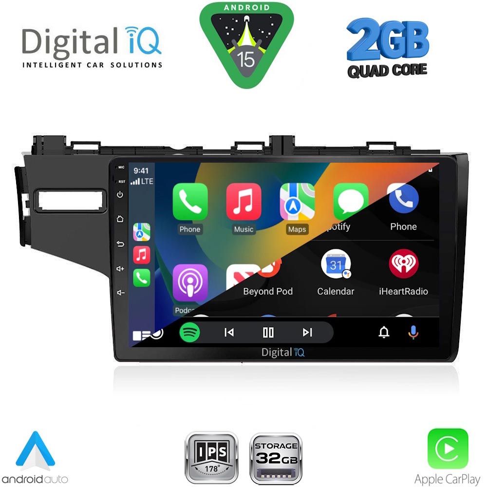 DIGITAL IQ RSD 1212_CPA (10inc) MULTIMEDIA TABLET for HONDA JAZZ mod. 2013-2019 DIGITAL IQ RSD 1212_CPA (10inc) MULTIMEDIA TABLET for HONDA JAZZ mod. 2013-2019
