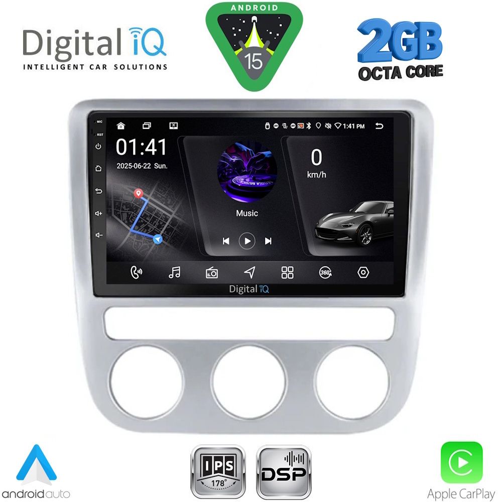 DIGITAL IQ RSF 4752_CPA CLIMA (9inc) MULTIMEDIA TABLET for VW EOS mod. 2006-2016 - SCIROCCO mod. 2008-2010 DIGITAL IQ RSF 4752_CPA CLIMA (9inc) MULTIMEDIA TABLET for VW EOS mod. 2006-2016 - SCIROCCO mod. 2008-2010