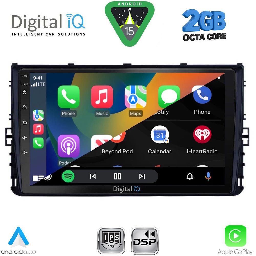 DIGITAL IQ RSF 4758_CPA (9inc) MULTIMEDIA TABLET for VW POLO – TROC – TCROSS - TAIGO mod. 2017-2026 DIGITAL IQ RSF 4758_CPA (9inc) MULTIMEDIA TABLET for VW POLO – TROC – TCROSS - TAIGO mod. 2017-2026