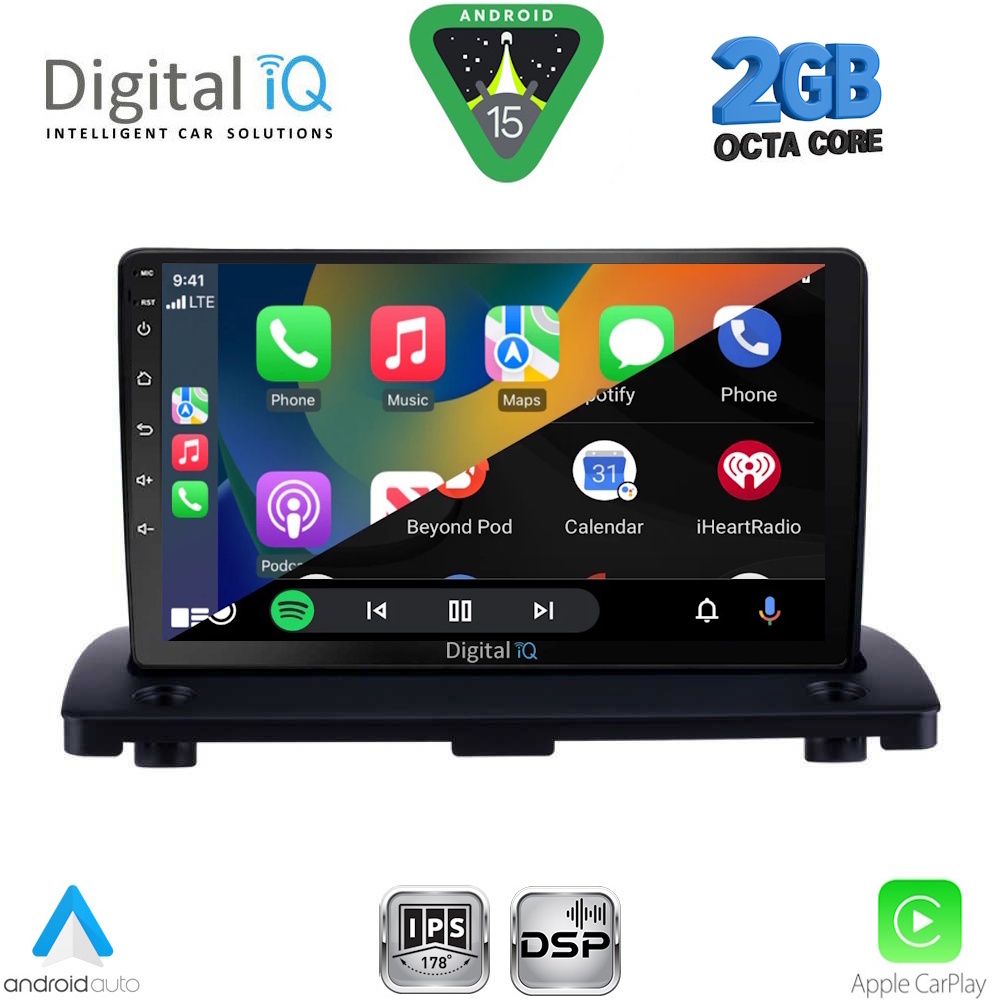 DIGITAL IQ RSF 4789_CPA (9inc) MULTIMEDIA TABLET for VOLVO XC90 mod. 2002-2014 DIGITAL IQ RSF 4789_CPA (9inc) MULTIMEDIA TABLET for VOLVO XC90 mod. 2002-2014