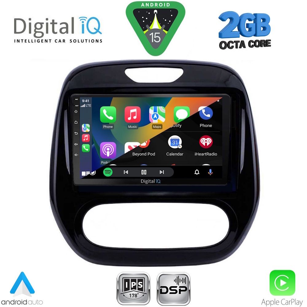 DIGITAL IQ RSF 4542_CPA (9inc) MULTIMEDIA TABLET for RENAULT CAPTUR mod. 2013-2019 DIGITAL IQ RSF 4542_CPA (9inc) MULTIMEDIA TABLET for RENAULT CAPTUR mod. 2013-2019