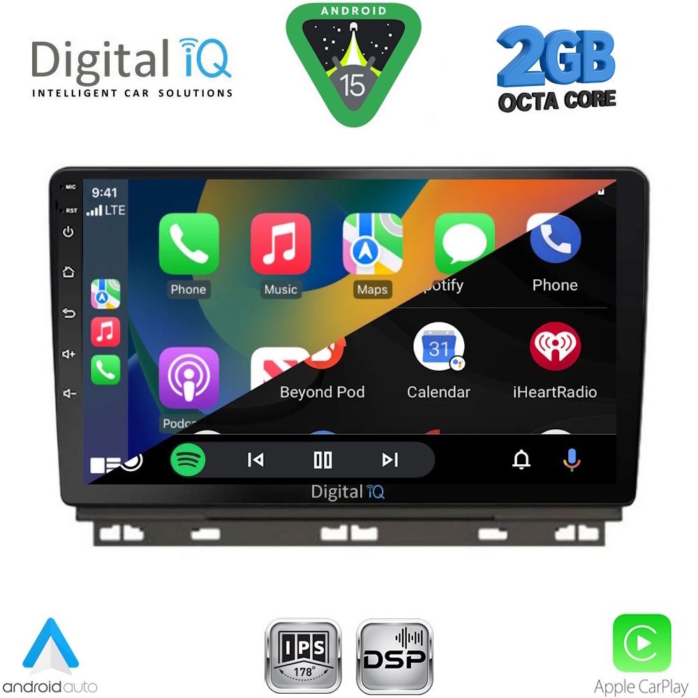 DIGITAL IQ RSF 4546_CPA (9inc) MULTIMEDIA TABLET for RENAULT CLIO - CAPTUR mod. 2019-2026 DIGITAL IQ RSF 4546_CPA (9inc) MULTIMEDIA TABLET for RENAULT CLIO - CAPTUR mod. 2019-2026