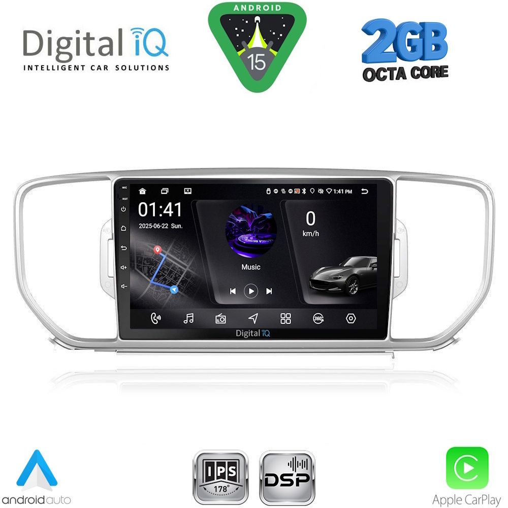 DIGITAL IQ RSF 4326_CPA (9inc) MULTIMEDIA TABLET for KIA SPORTAGE mod. 2015-2018 DIGITAL IQ RSF 4326_CPA (9inc) MULTIMEDIA TABLET for KIA SPORTAGE mod. 2015-2018