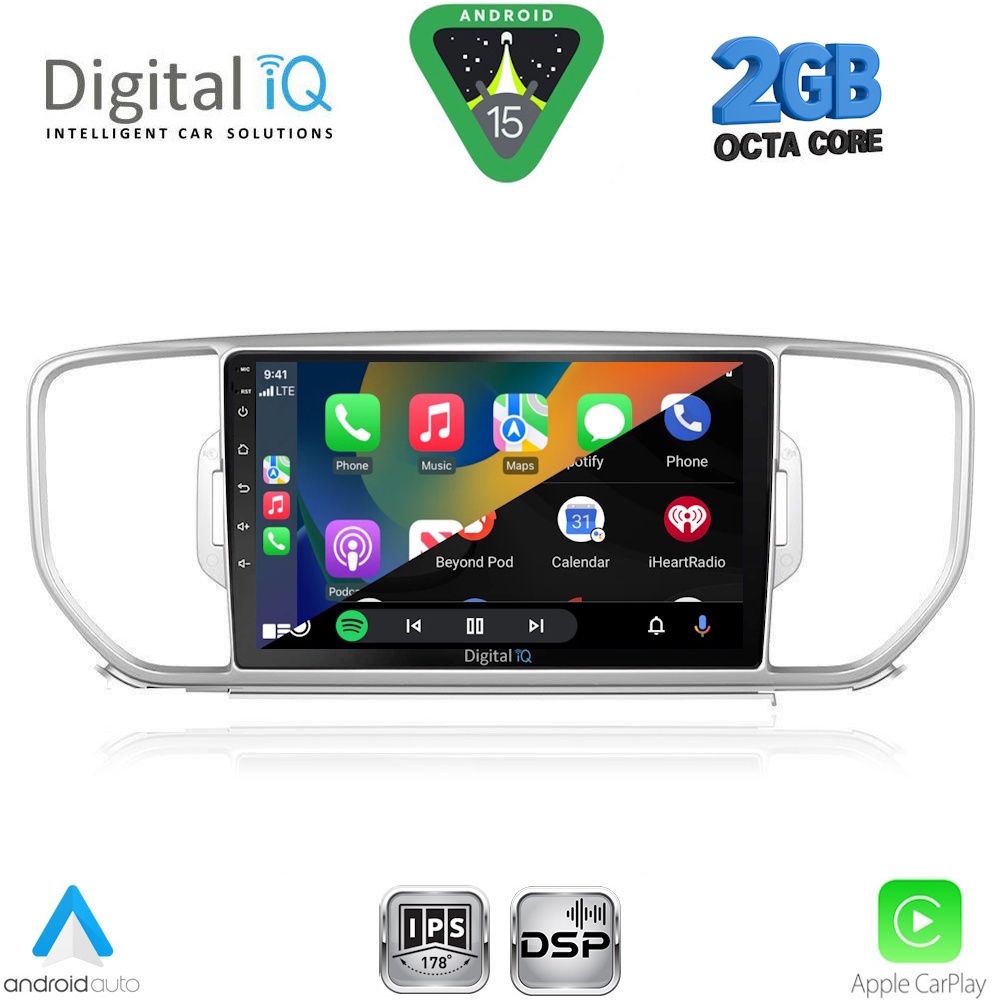 DIGITAL IQ RSF 4326_CPA (9inc) MULTIMEDIA TABLET for KIA SPORTAGE mod. 2015-2018 DIGITAL IQ RSF 4326_CPA (9inc) MULTIMEDIA TABLET for KIA SPORTAGE mod. 2015-2018