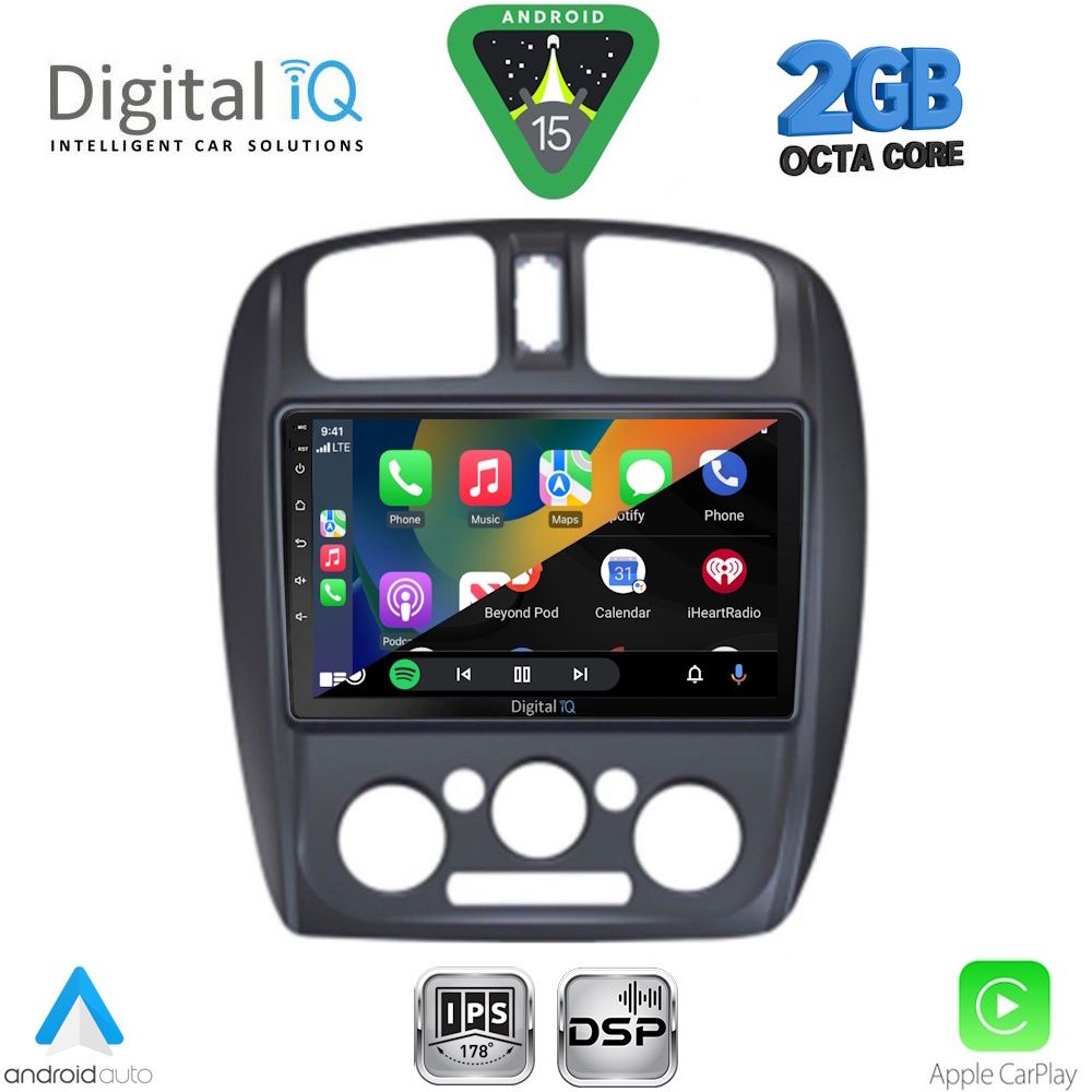 DIGITAL IQ RSF 4363_CPA (9inc) MULTIMEDIA TABLET for MAZDA 323 mod. 1998-2004 DIGITAL IQ RSF 4363_CPA (9inc) MULTIMEDIA TABLET for MAZDA 323 mod. 1998-2004