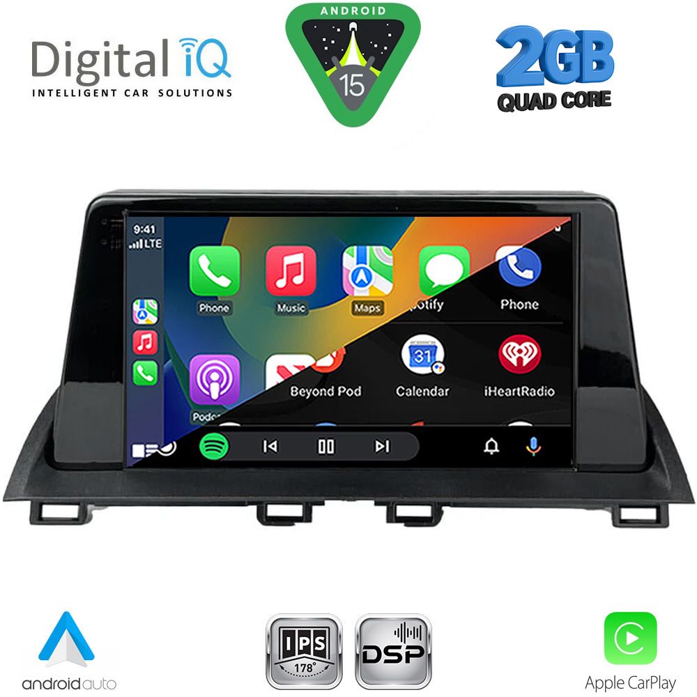 DIGITAL IQ RSF 4367_CPA (9inc) MULTIMEDIA TABLET for MAZDA 3 mod. 2014-2019 DIGITAL IQ RSF 4367_CPA (9inc) MULTIMEDIA TABLET for MAZDA 3 mod. 2014-2019