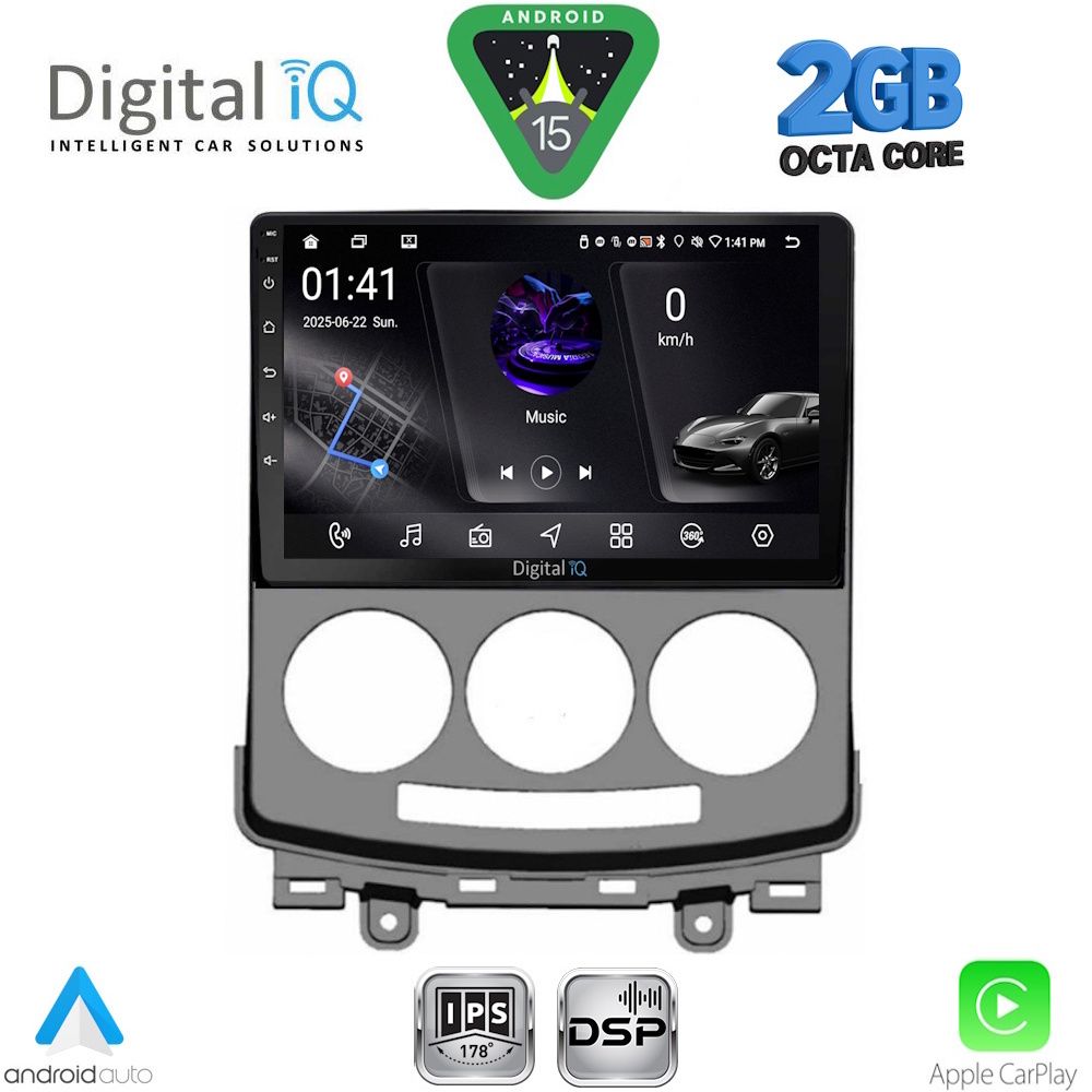 DIGITAL IQ RSF 4370_CPA (9inc) MULTIMEDIA TABLET for MAZDA 5 mod. 2004-2010 DIGITAL IQ RSF 4370_CPA (9inc) MULTIMEDIA TABLET for MAZDA 5 mod. 2004-2010