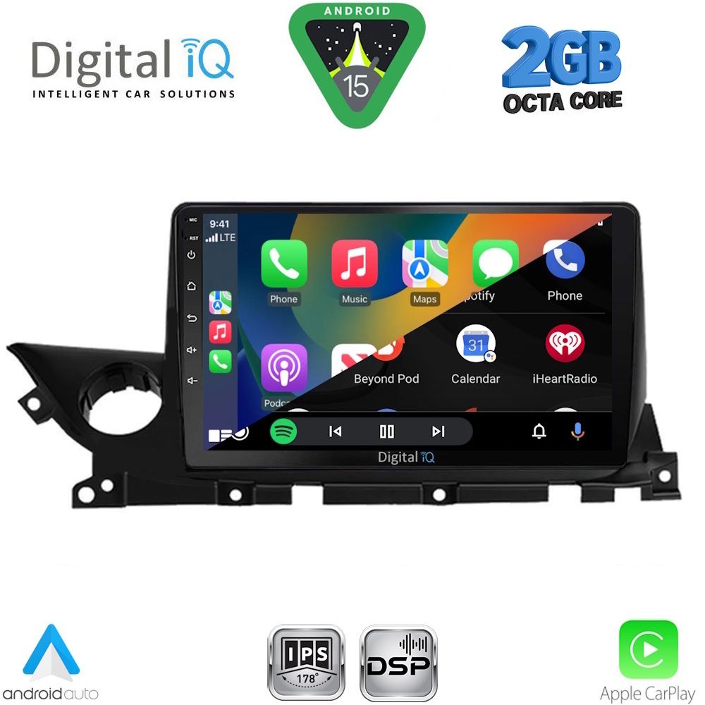 DIGITAL IQ RSF 4379B_CPA (9inc) MULTIMEDIA TABLET for MAZDA 6 mod. 2021-2026 DIGITAL IQ RSF 4379B_CPA (9inc) MULTIMEDIA TABLET for MAZDA 6 mod. 2021-2026