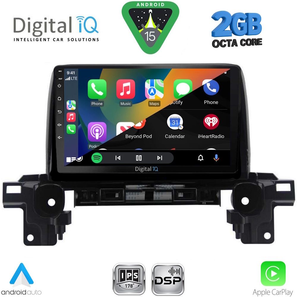 DIGITAL IQ RSF 4381_CPA (9inc) MULTIMEDIA TABLET for MAZDA CX5 mod. 2017-2025 DIGITAL IQ RSF 4381_CPA (9inc) MULTIMEDIA TABLET for MAZDA CX5 mod. 2017-2025