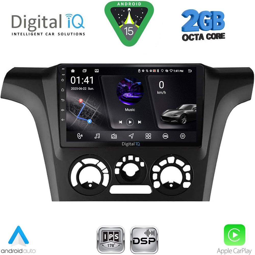 DIGITAL IQ RSF 4441_CPA A/C (9inc) MULTIMEDIA TABLET for MITSUBISHI OUTLANDER mod. 2001-2005 DIGITAL IQ RSF 4441_CPA A/C (9inc) MULTIMEDIA TABLET for MITSUBISHI OUTLANDER mod. 2001-2005