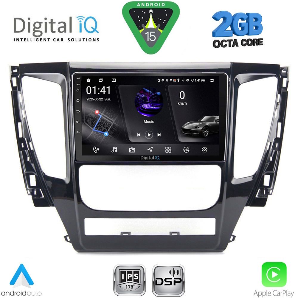 DIGITAL IQ RSF 4447A_CPA (9inc) MULTIMEDIA TABLET for MITSUBISHI PAJERO mod. 2013-2020 DIGITAL IQ RSF 4447A_CPA (9inc) MULTIMEDIA TABLET for MITSUBISHI PAJERO mod. 2013-2020