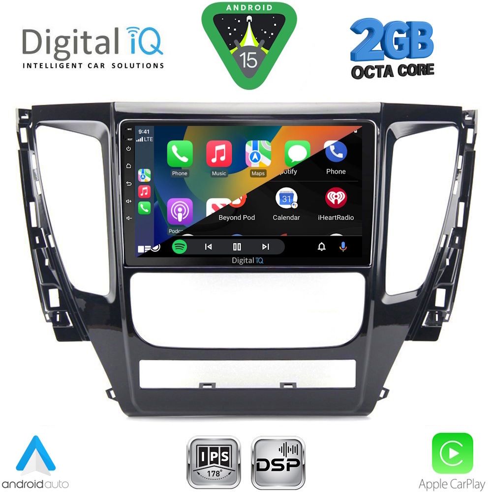 DIGITAL IQ RSF 4447A_CPA (9inc) MULTIMEDIA TABLET for MITSUBISHI PAJERO mod. 2013-2020 DIGITAL IQ RSF 4447A_CPA (9inc) MULTIMEDIA TABLET for MITSUBISHI PAJERO mod. 2013-2020