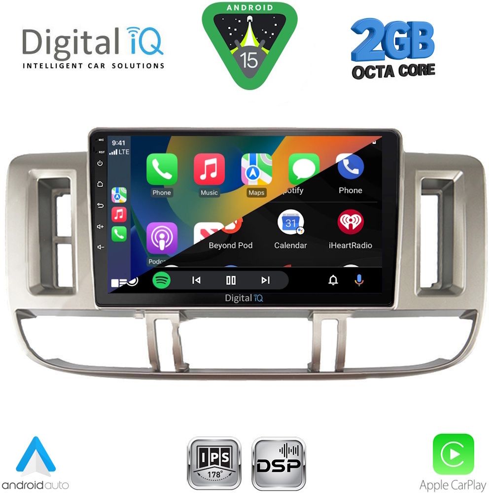 DIGITAL IQ RSF 4474_CPA (9inc) MULTIMEDIA TABLET for NISSAN XTRAIL mod. 2000-2004 DIGITAL IQ RSF 4474_CPA (9inc) MULTIMEDIA TABLET for NISSAN XTRAIL mod. 2000-2004