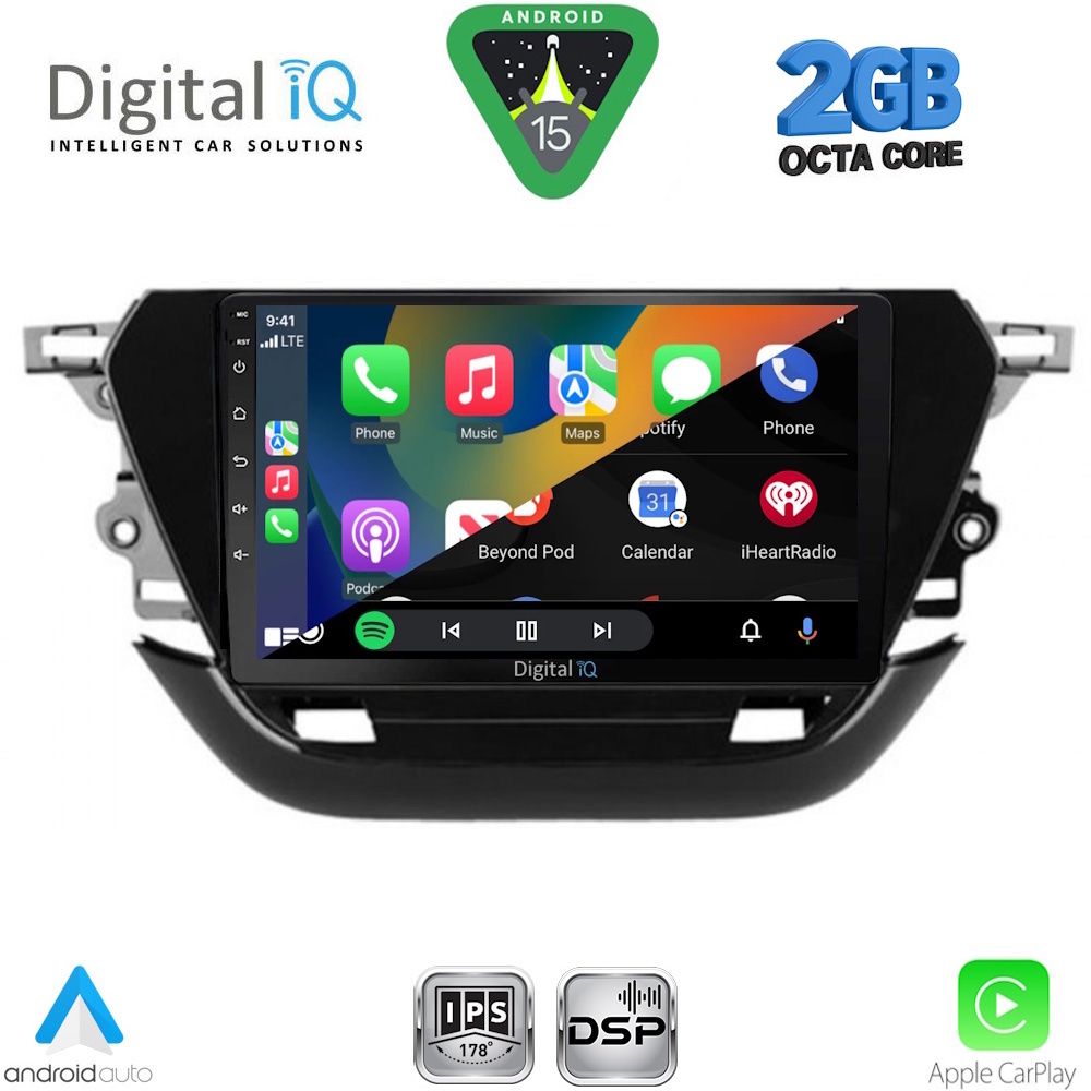DIGITAL IQ RSF 4487_CPA (9inc) MULTIMEDIA TABLET for OPEL CORSA F mod. 2019-2024 DIGITAL IQ RSF 4487_CPA (9inc) MULTIMEDIA TABLET for OPEL CORSA F mod. 2019-2024