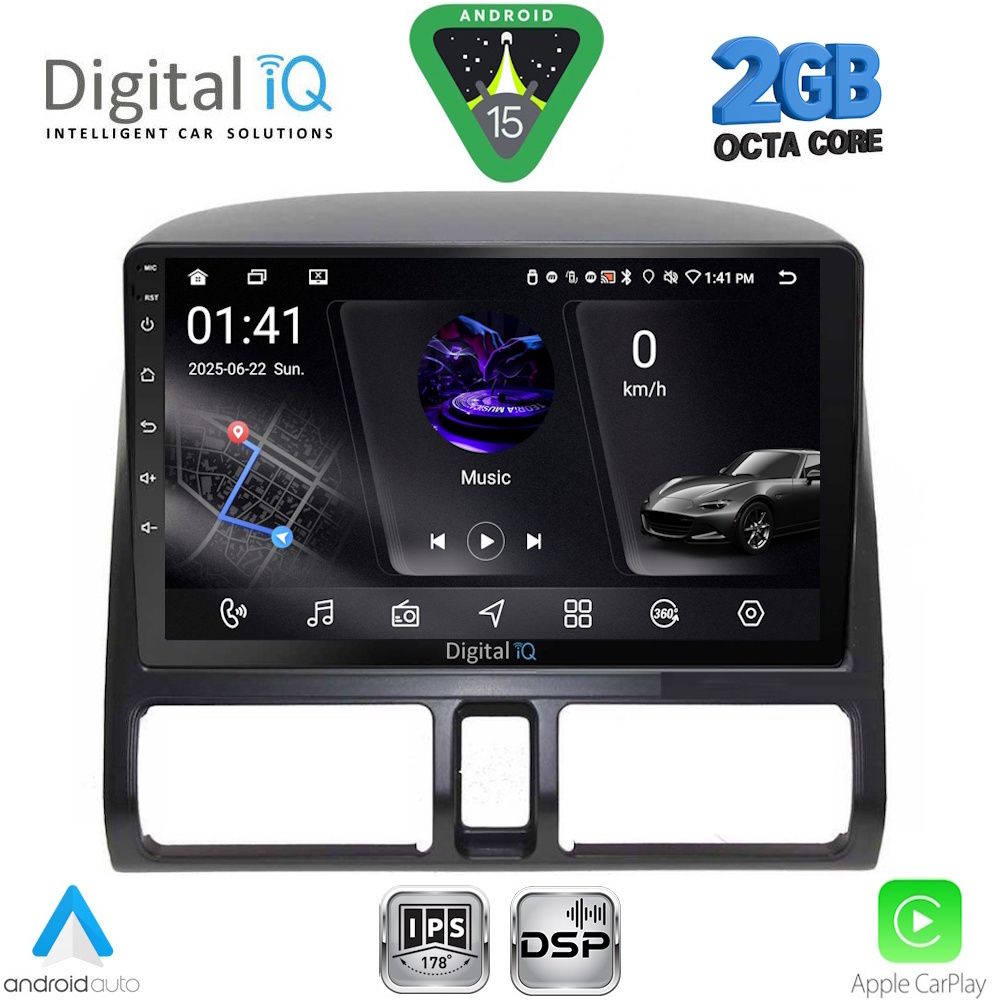 DIGITAL IQ RSF 4196_CPA CLIMA (9inc) MULTIMEDIA TABLET for HONDA CRV mod. 1996-2006 DIGITAL IQ RSF 4196_CPA CLIMA (9inc) MULTIMEDIA TABLET for HONDA CRV mod. 1996-2006
