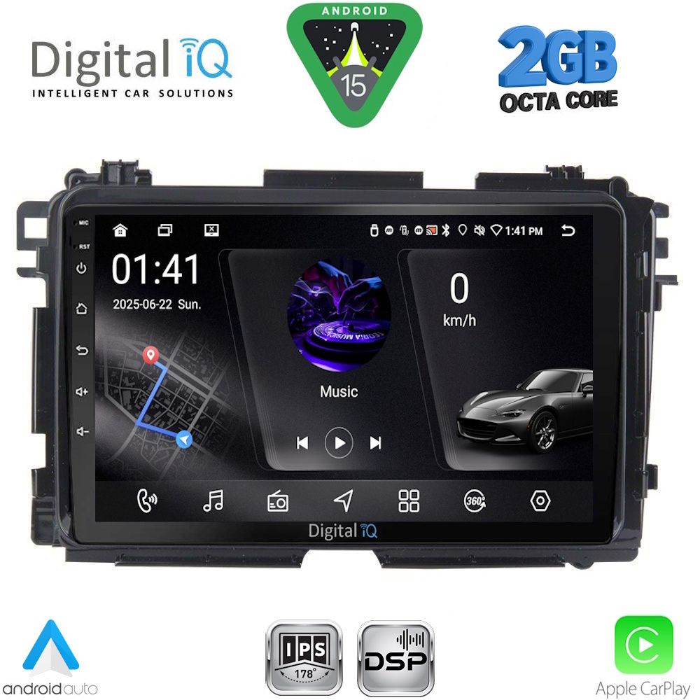 DIGITAL IQ RSF 4201_CPA (10inc) MULTIMEDIA TABLET for HONDA HRV mod. 2015-2021 DIGITAL IQ RSF 4201_CPA (10inc) MULTIMEDIA TABLET for HONDA HRV mod. 2015-2021