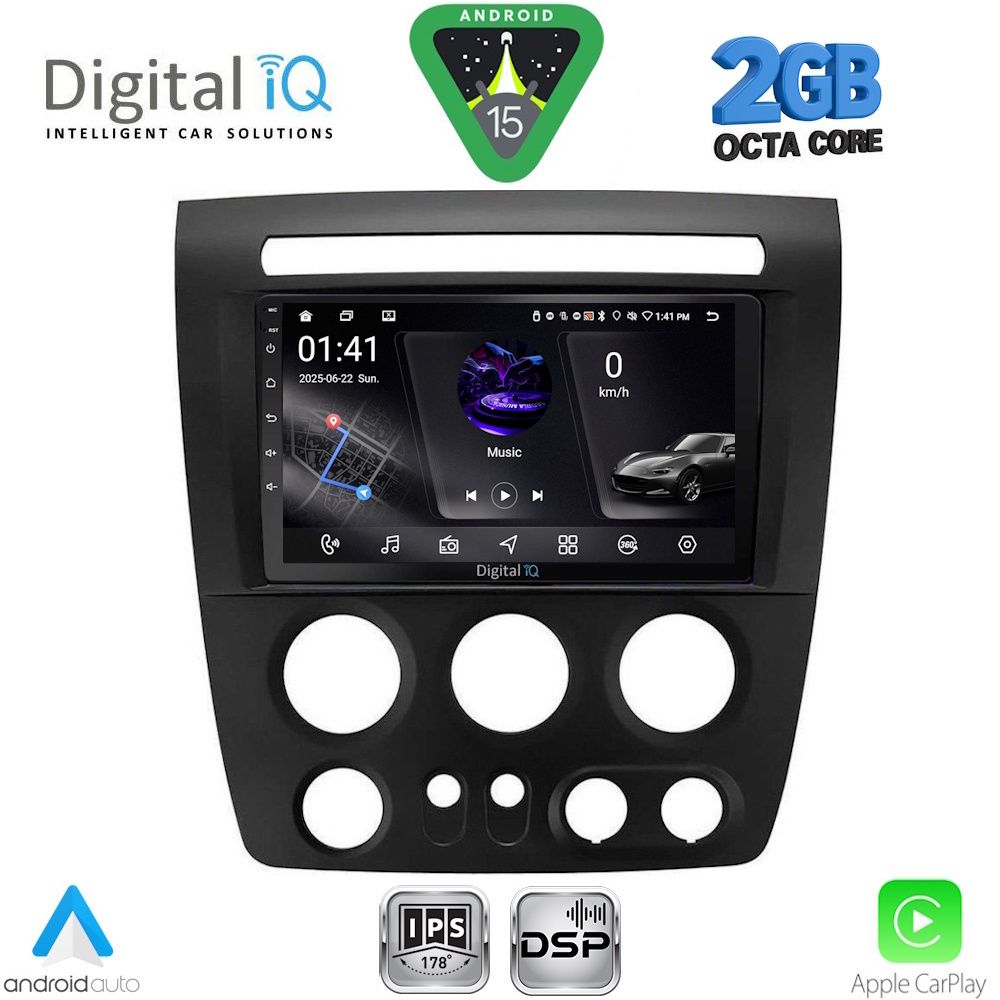 DIGITAL IQ RSF 4218_CPA (9inc) MULTIMEDIA TABLET for HUMMER H3 mod. 2005-2009 DIGITAL IQ RSF 4218_CPA (9inc) MULTIMEDIA TABLET for HUMMER H3 mod. 2005-2009