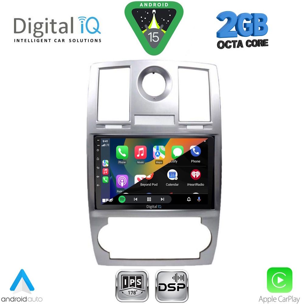 DIGITAL IQ RSF 4285_CPA (9inc) MULTIMEDIA TABLET for CHRYSLER 300C mod. 2005-2010 DIGITAL IQ RSF 4285_CPA (9inc) MULTIMEDIA TABLET for CHRYSLER 300C mod. 2005-2010