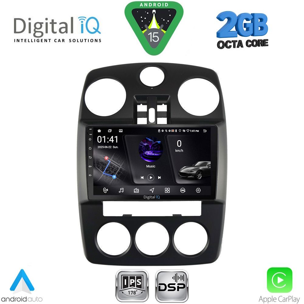DIGITAL IQ RSF 4287_CPA (9inc) MULTIMEDIA for CHRYSLER PT CRUISER mod. 2005-2010 DIGITAL IQ RSF 4287_CPA (9inc) MULTIMEDIA for CHRYSLER PT CRUISER mod. 2005-2010