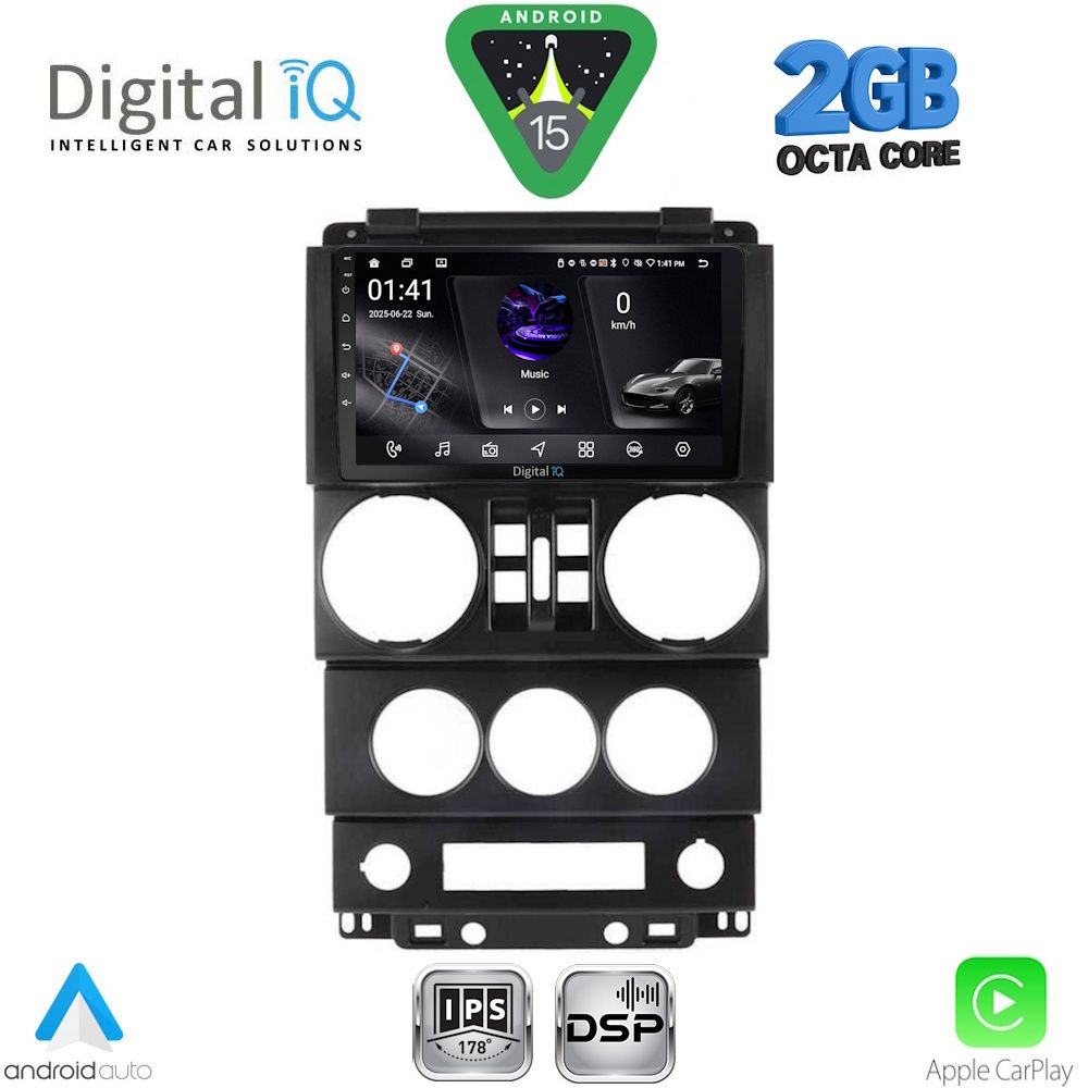DIGITAL IQ RSF 4294_CPA (9inc) MULTIMEDIA TABLET for JEEP WRANGLER mod. 2006-2011 DIGITAL IQ RSF 4294_CPA (9inc) MULTIMEDIA TABLET for JEEP WRANGLER mod. 2006-2011