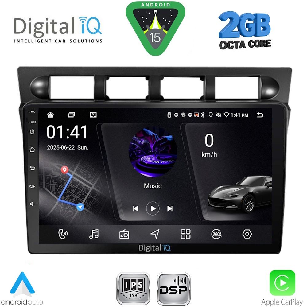 DIGITAL IQ RSF 4306_CPA (9inc) MULTIMEDIA TABLET for KIA PICANTO mod. 2004-2008 DIGITAL IQ RSF 4306_CPA (9inc) MULTIMEDIA TABLET for KIA PICANTO mod. 2004-2008