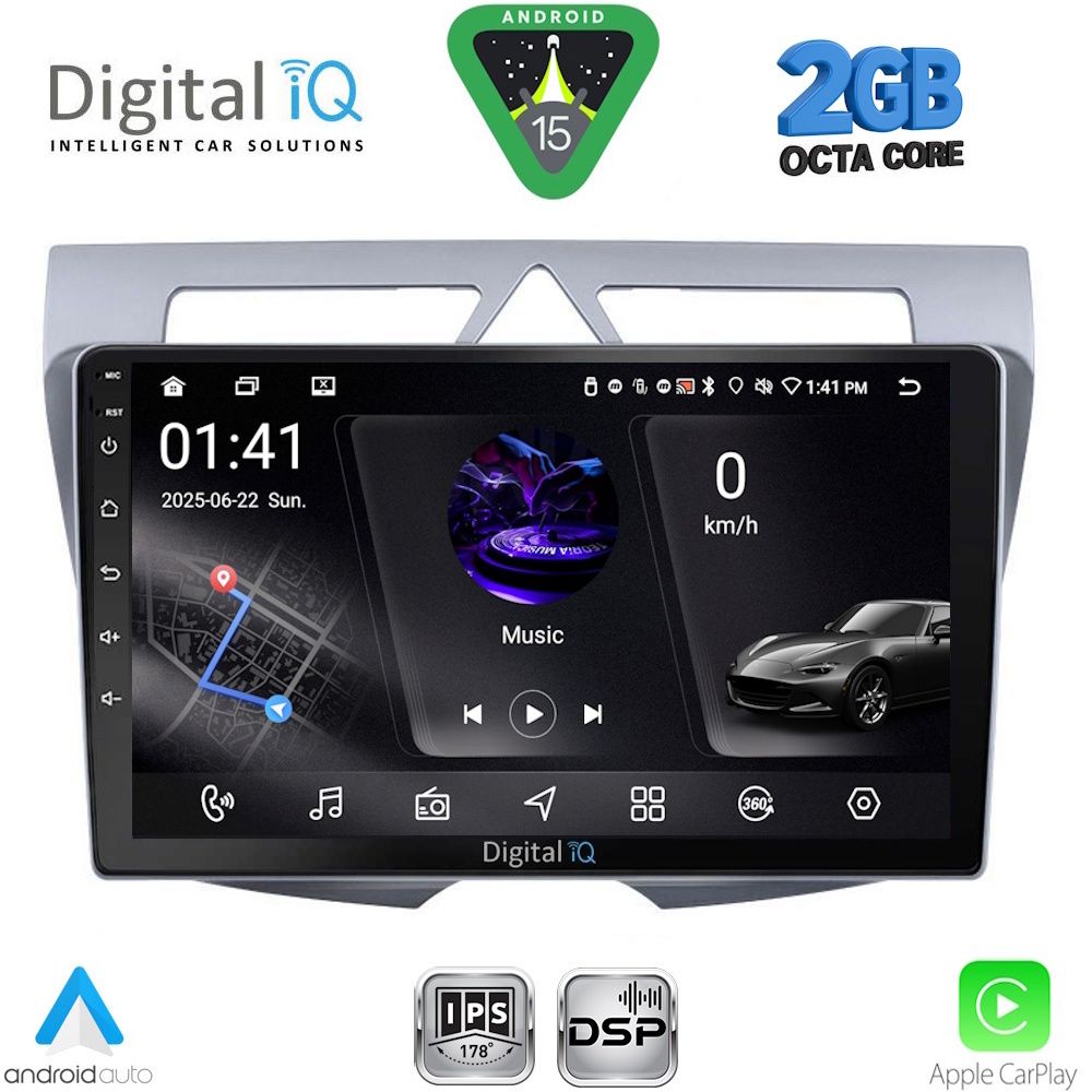 DIGITAL IQ RSF 4307_CPA (9inc) MULTIMEDIA TABLET for KIA PICANTO mod. 2008-2011 DIGITAL IQ RSF 4307_CPA (9inc) MULTIMEDIA TABLET for KIA PICANTO mod. 2008-2011