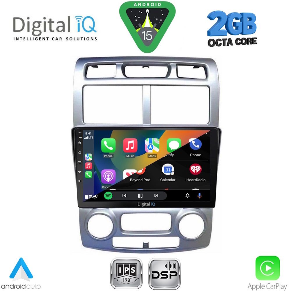DIGITAL IQ RSF 4324SL_CPA (CLIMA) (9inc) MULTIMEDIA TABLET for KIA SPORTAGE mod. 2004-2010 DIGITAL IQ RSF 4324SL_CPA (CLIMA) (9inc) MULTIMEDIA TABLET for KIA SPORTAGE mod. 2004-2010