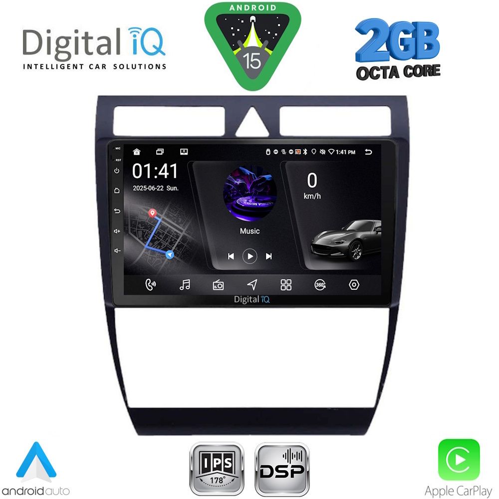 DIGITAL IQ RSF 4006_CPA (9inc) MULTIMEDIA TABLET for AUDI A6 mod. 1998-2005 DIGITAL IQ RSF 4006_CPA (9inc) MULTIMEDIA TABLET for AUDI A6 mod. 1998-2005