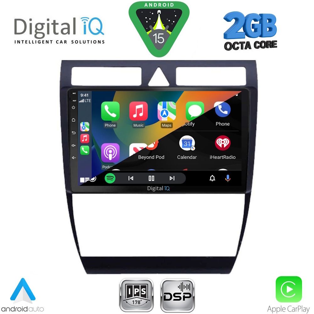 DIGITAL IQ RSF 4006_CPA (9inc) MULTIMEDIA TABLET for AUDI A6 mod. 1998-2005 DIGITAL IQ RSF 4006_CPA (9inc) MULTIMEDIA TABLET for AUDI A6 mod. 1998-2005